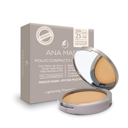 Ana María Compact Powder · Canela